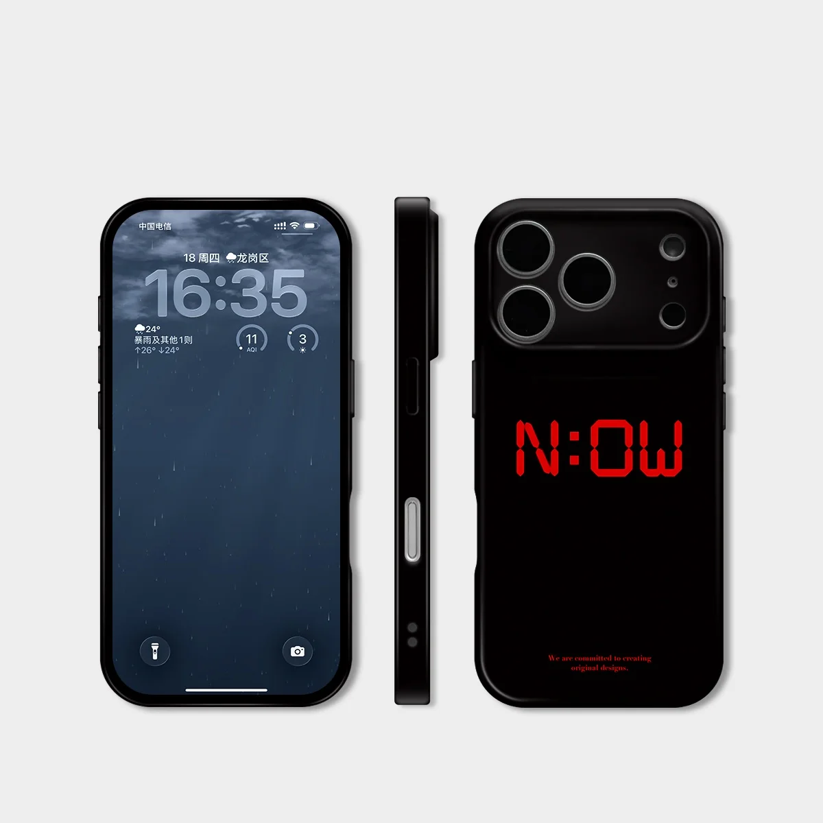 シンプルで個性的なiPhone用スマホケース：デザイン性と軽量性を両立