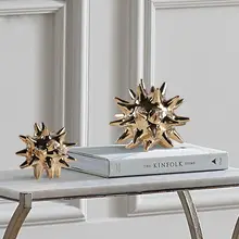 セラミックオブジェ スパイクデザイン モダン シンプル クリエイティブ リビング 玄関 書斎 モデルルーム 「Dnnni」