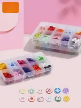 カラフルなボタン付きニットカーディガン【子供用・かわいいキャラクターデザイン・手作りDIY】