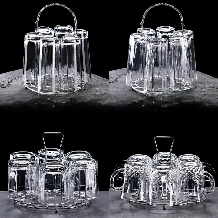透明なガラスカップ カップ 家庭用 材質：耐熱 使用シーン：飲水 お茶カップ ビールカップ