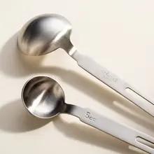 304ステンレス製 液体用計量スプーン【ベーキング・コーヒー・調味料用】