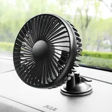 吸盤式車載ファン【強力風・USB電源・後部座席用】