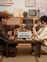 家庭用 バーベキューグリル【焚火台・アウトドア用・焼き網付き】（セットアップ対応）