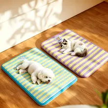 夏用犬用クールマット【冷感素材・アイスシルク・大犬用】