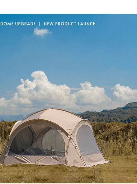 Mountainhikerドーム型テント：四季対応の多人数用アウトドアテントの実用性と性能解析
