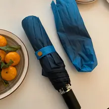 墨色グラデーションの高防晒撮影用傘【晴雨両用・カップル用】