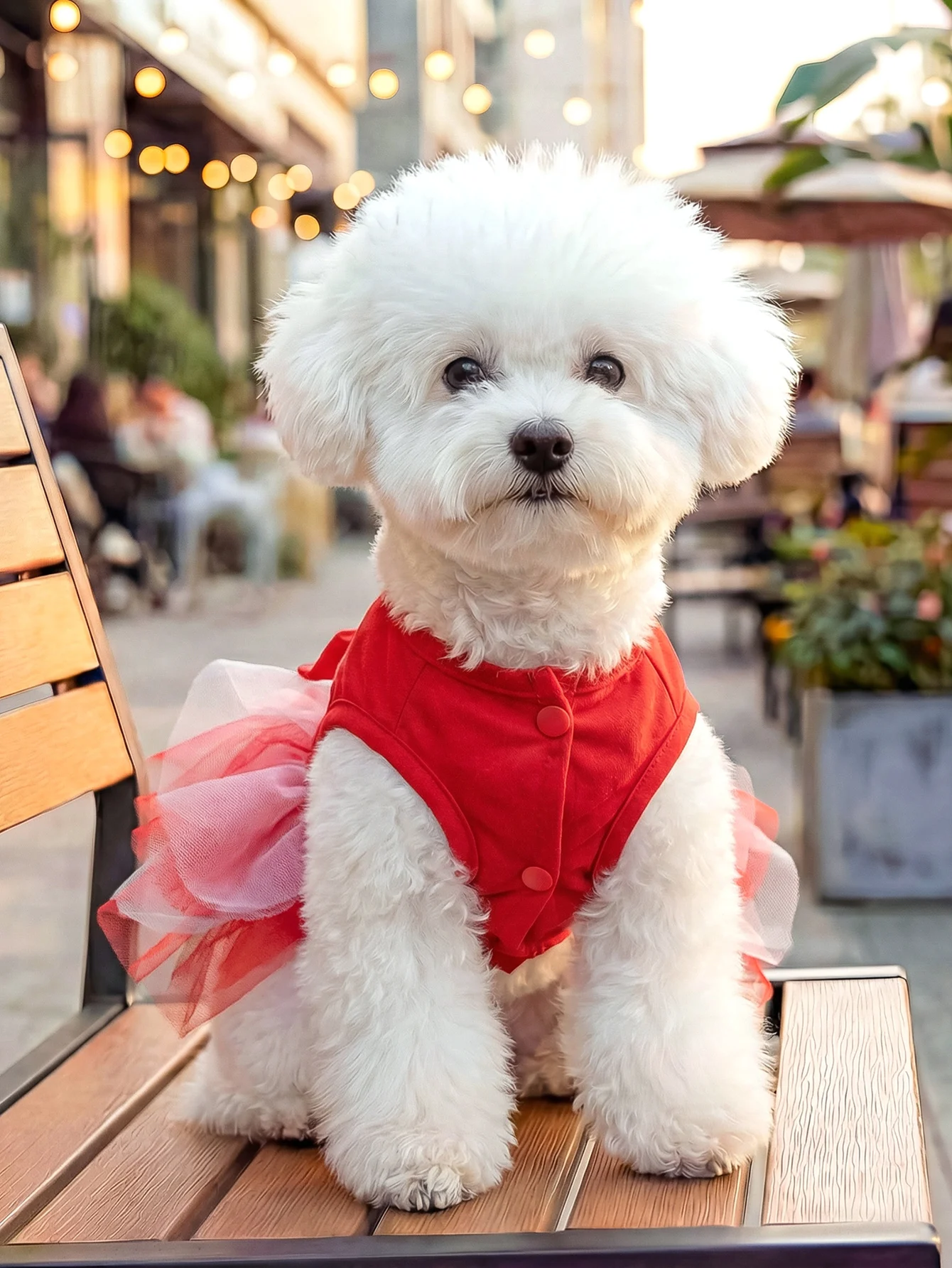 春夏用犬服【赤いプリンセスデザイン・ふんわりスカート・小型犬用】：ハンドメイド人気モデルの実用性と適用シーン解析
