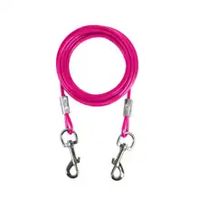 犬用強化スチールリード【中型・大型犬用・3m/5m/10m・トレーニング用・耐噛み性】