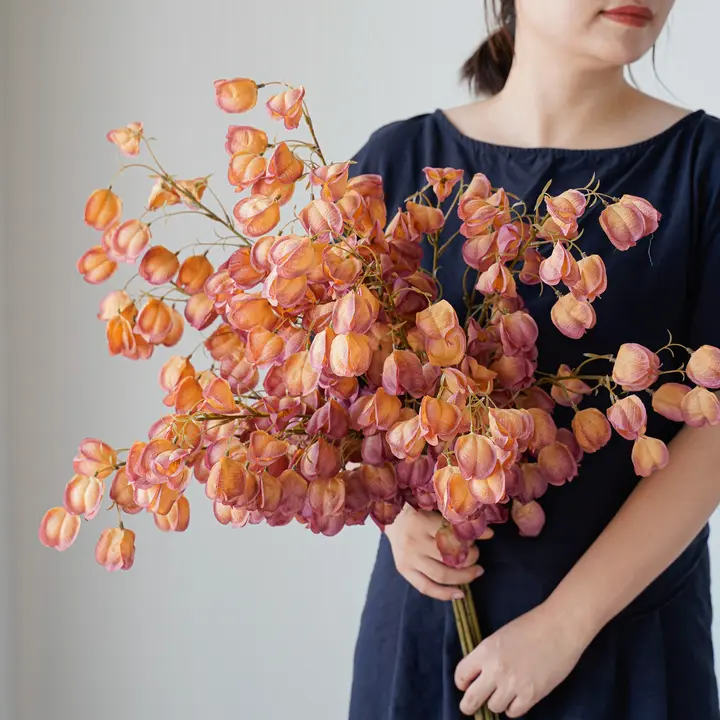 リアルなドライフラワーのランタナ実のフェイクフラワー【高級感ある装飾・アートフラワー】