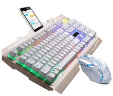 追光豹 G700有線USBキーボード＆マウスセット【バックライト・ゲーム用・メカニカルタッチ】