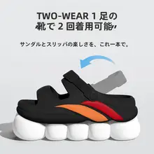 レディーススポーツサンダル【防滑・防臭・厚底・夏用・アウトドア】