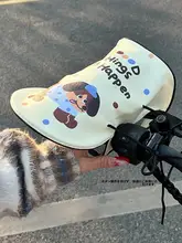かわいい電動バイク用日焼け防止ハンドルカバー【通気性・紫外線カット】