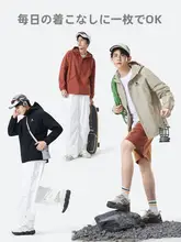 Camel 防水防風フード付きアウタージャケット【アウトドア・男女兼用・春秋用】