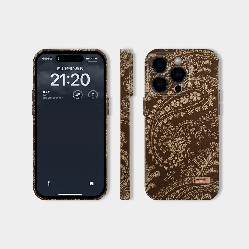 iPhone11 ケース おしゃれ どう選ぶ？復古カシューナッツ花デザインが女性に贈る、高級感と温かみの融合
