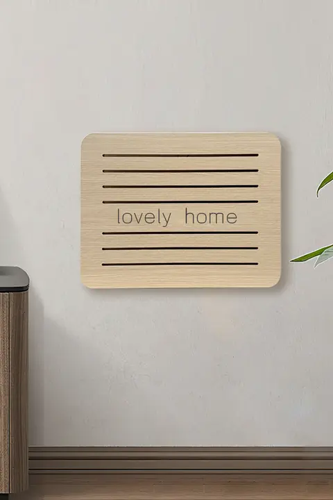 極薄デザインの電源ボックスカバー【多媒体配電盤用・装飾画】