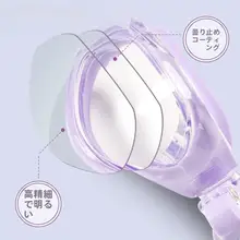女性用 防曇防水スイミングゴーグル【男性用スイミングキャップ付き】