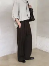 フィットの紐付きカジュアルパンツ【日常使い・通勤対応】