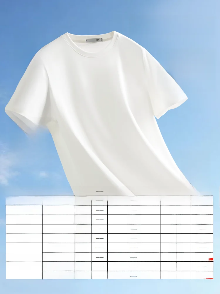 ビジネス用白色半袖Tシャツ：cool bizにおける涼感と快適性の実証