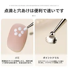 ダブルヘッドドットペン【ネイルアート・ビーズとストーン装飾用・便利なツール】