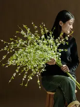 フェイクフラワー 装飾 インテリアリーフ 客間 テーブル 高級花藝 バイオニックフラワー