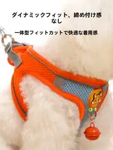小型犬用リード【抜群の安定性・胸部ハーネス・お散歩に最適】