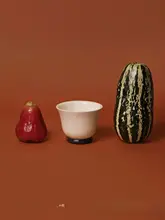 SUOMU デザイン レトロフランス陶器ティーカップ【ハンドドリップ用・主人用】