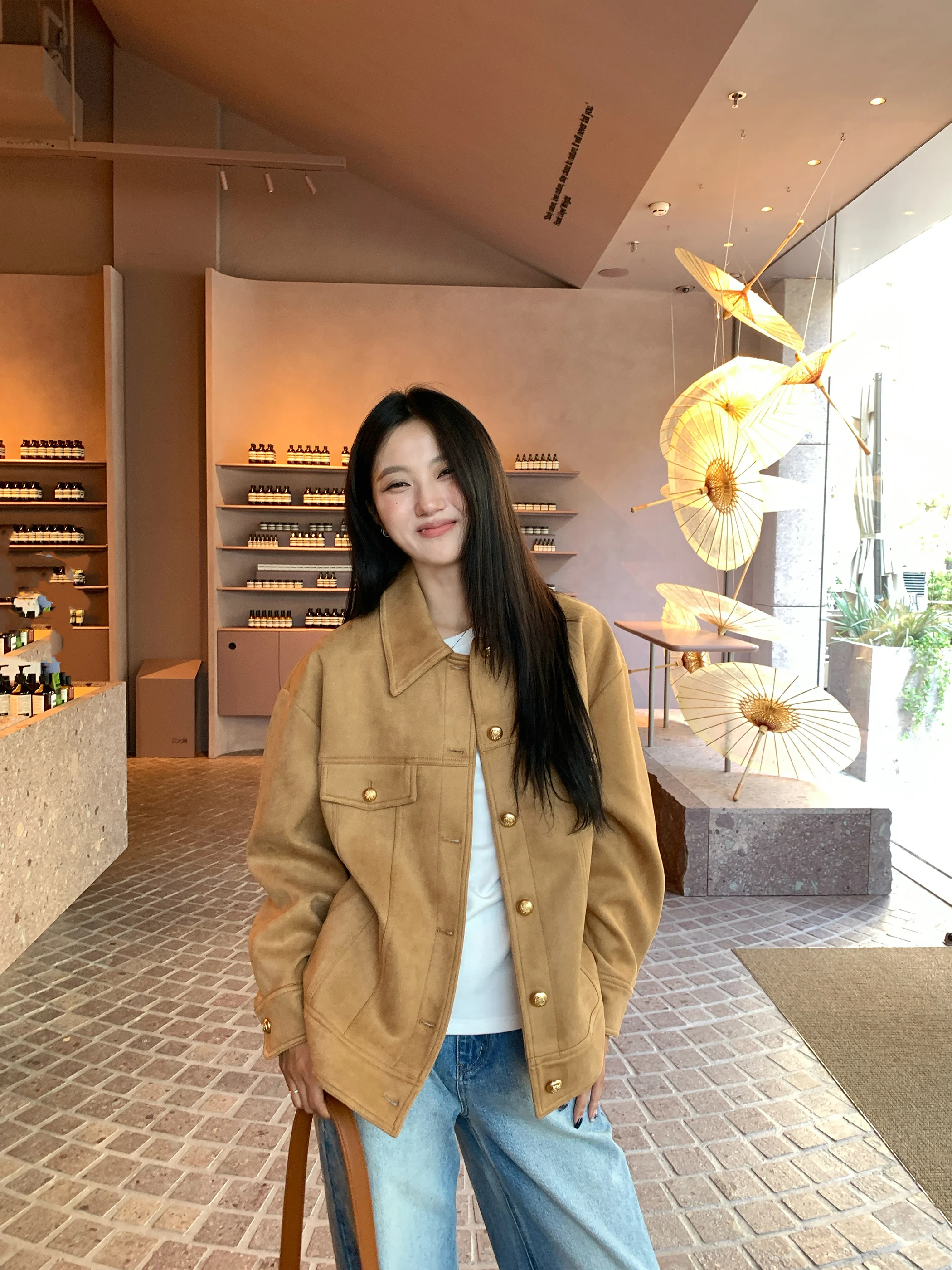 大人可愛い服 50代コーデ | ルーズフィットジャケットで実現する落ち着いた可愛さの完全ガイド