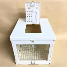 折りたたみ信鸽用プラスチックケージ【ペット用・持ち運び便利・オウム用】
