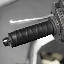 バイク用シリコン製滑り止めハンドルカバー【耐摩耗・吸汗・改造用】
