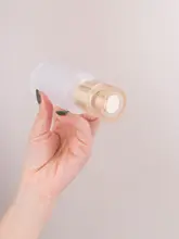 高級ガラス製化粧品ボトル【プッシュ式・スプレータイプ・美容液用】