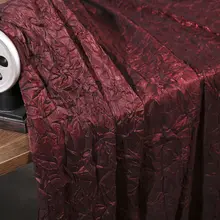 深紅色のドレス生地【三宅デザイン・しわ加工・百褶皺ファブリック・Diy用品】