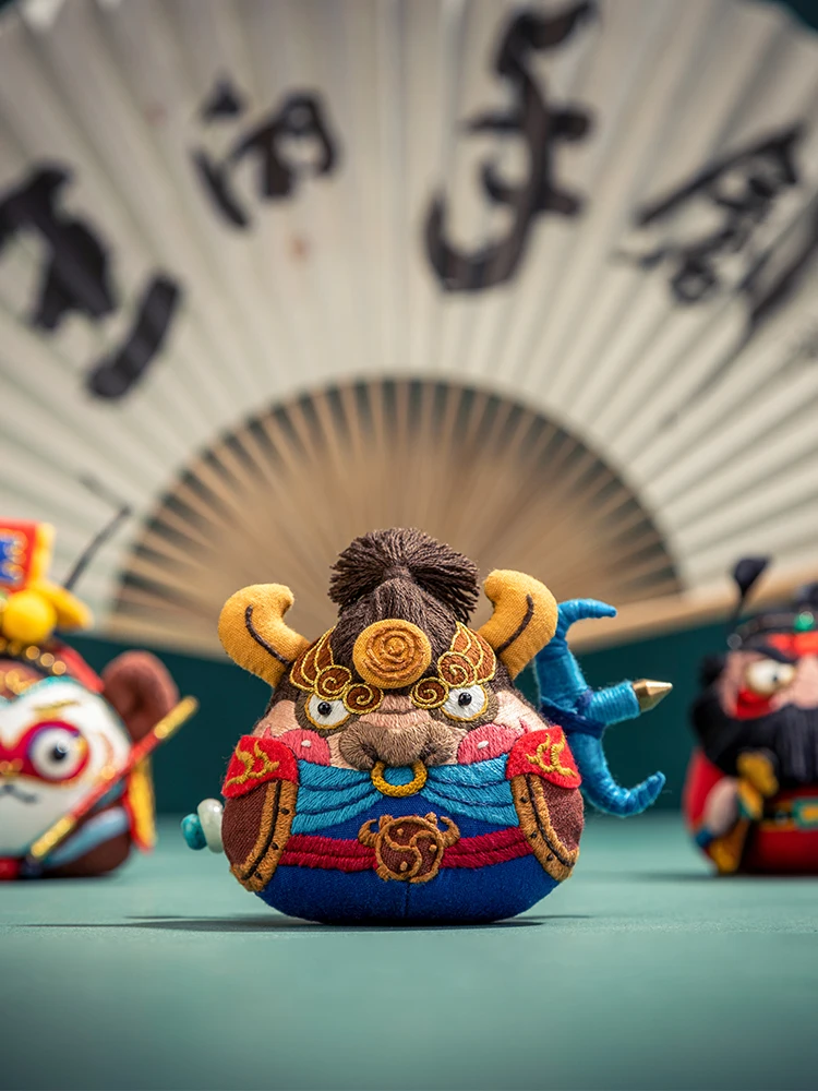 自分で刺繍できる牛のキャラクター香囊のDIY作り方と安全性の実証