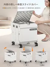 軽量折りたたみ型ショッピングワゴン【階段昇降対応・家庭用・便利】