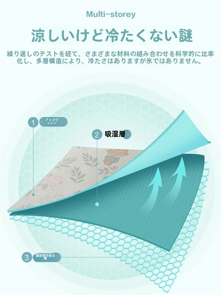 ベビーシュープの高級アイスシルク敷きパッド：柔らかさと洗濯のしやすさを実証