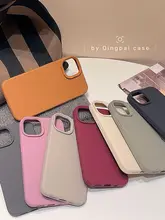 シンプルな液体シリコンiPhoneケース【iPhone対応・柔らかい・全包】