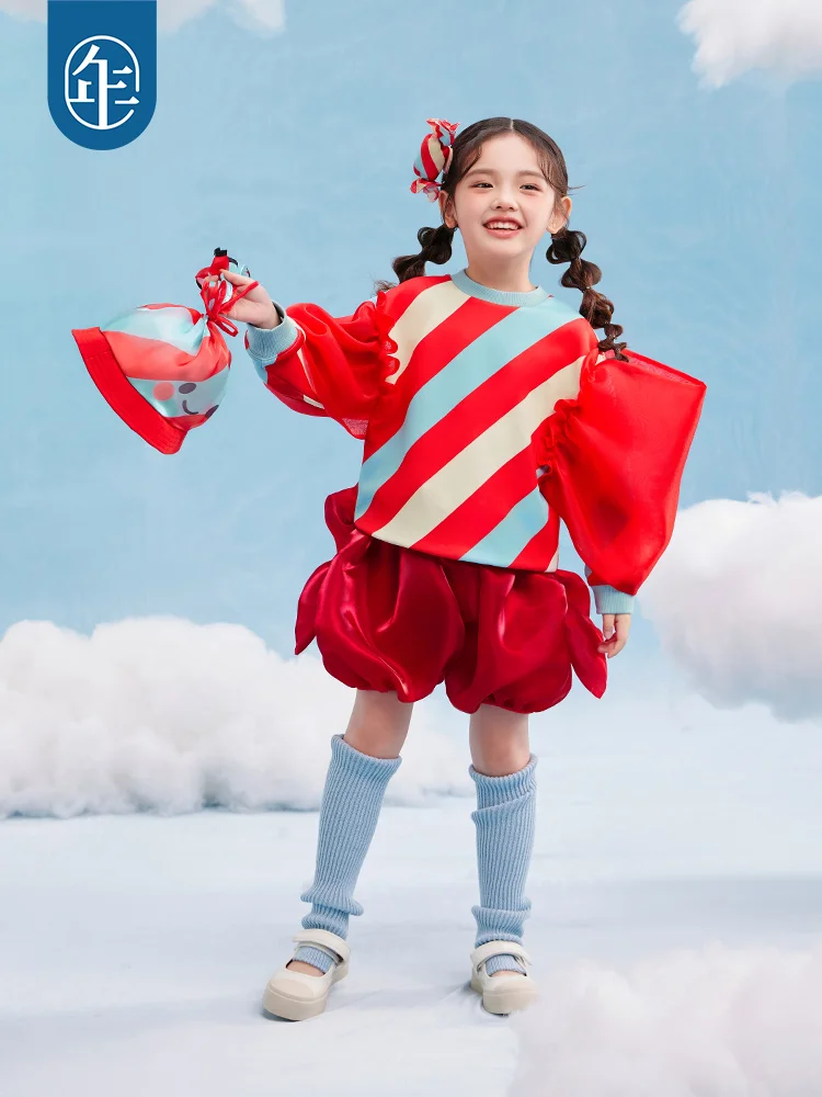 2歳女の子用ショートパンツ：甘美な花苞デザインで秋・春に最適な通気性スタイル