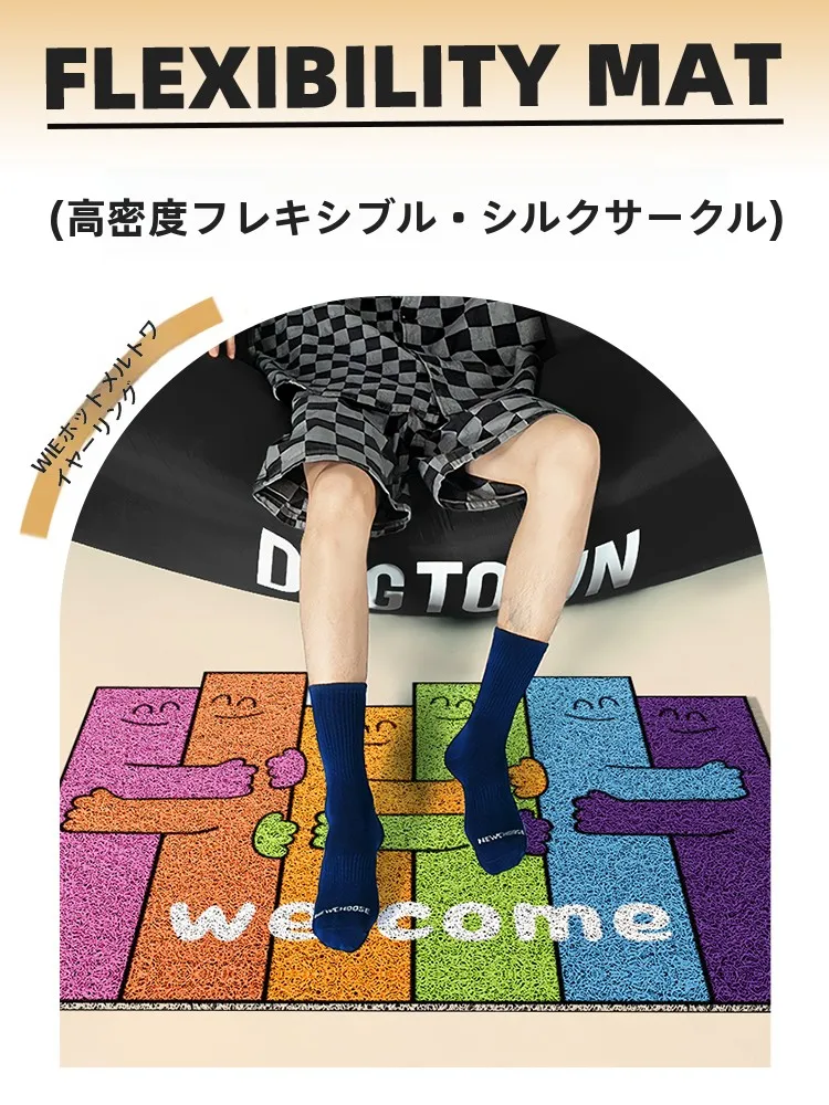 玄関マットにどんなデザインがおすすめ？カラフルなシルクフープマットが「家に彩りをもたらす」理由