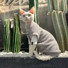 Y·H 冬用加厚保暖猫デザイン長袖シャツ【トレンド・重ね着風】