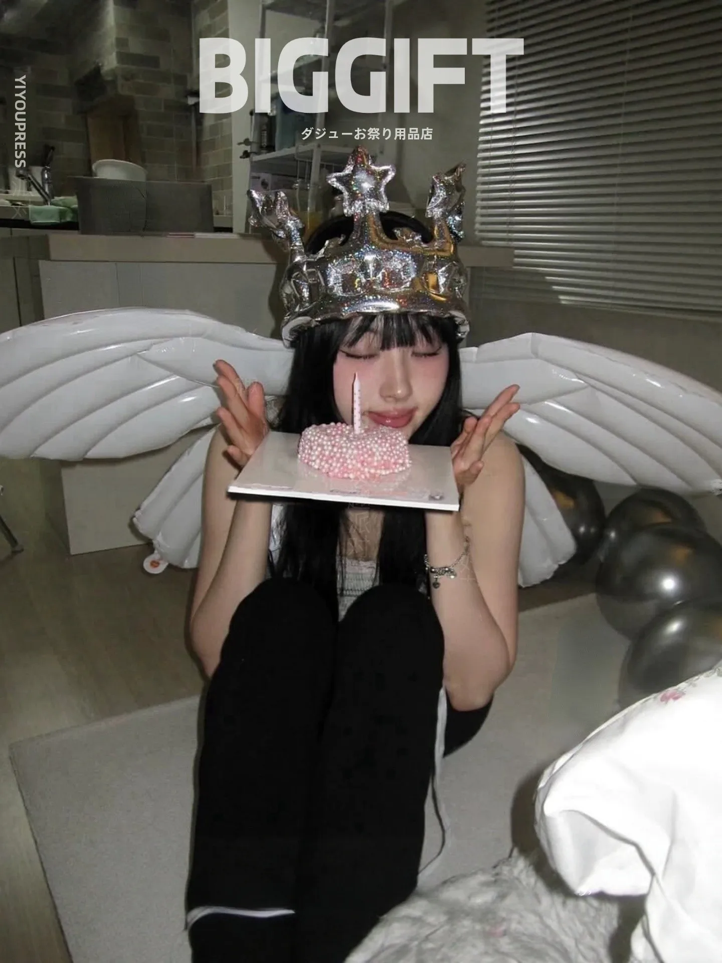 誕生日パーティー用 高級バタフライエンジェルウィング装飾：風に合わせて飛ぶか、実際の飛行性能は？