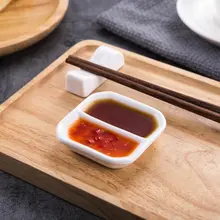 陶製ソースディッシュ【純白・調味料用・ホテル向け】