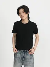 バーベルトレーニング用 メンズフィットネス Tシャツ【無地・短袖・極上の柔らかさ】