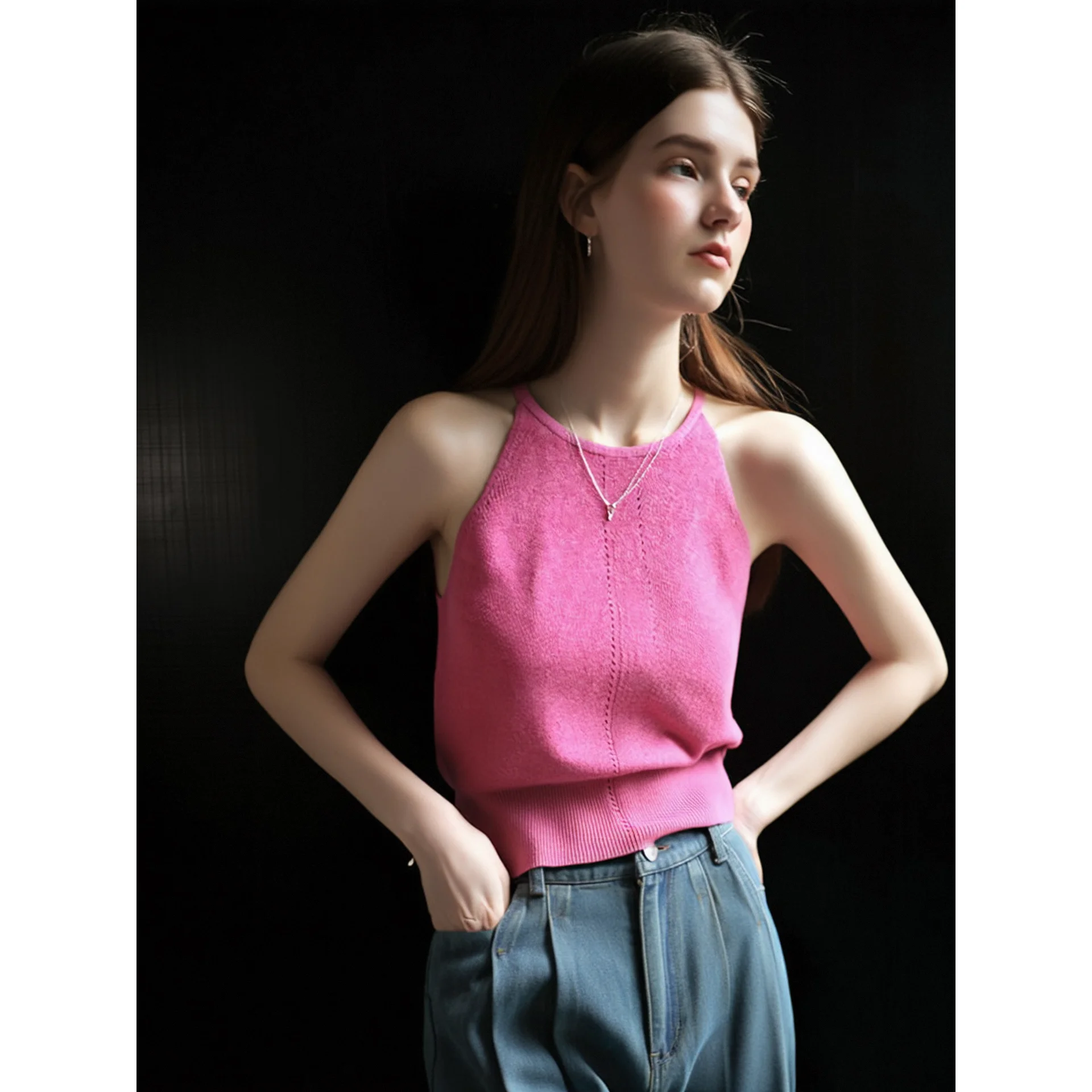 大人可愛い服 40代コーデ 完全ガイド｜シン プルニットトップの着こなし術