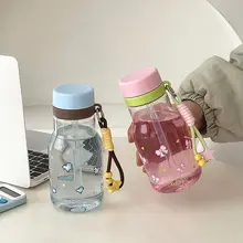 夏にぴったりのトライタン製吸管付き水筒【高耐熱・携帯便利・女性向け】