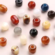 樹脂製 大孔 ドーム型ビーズ【水着アクセサリー・手作り編み込み用】