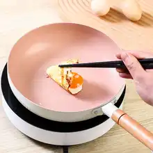 家庭用 マイファン石製 ノンスティックフライパン【平底・ステーキ・卵焼き・パンケーキ・電磁調理器・ガス対応】