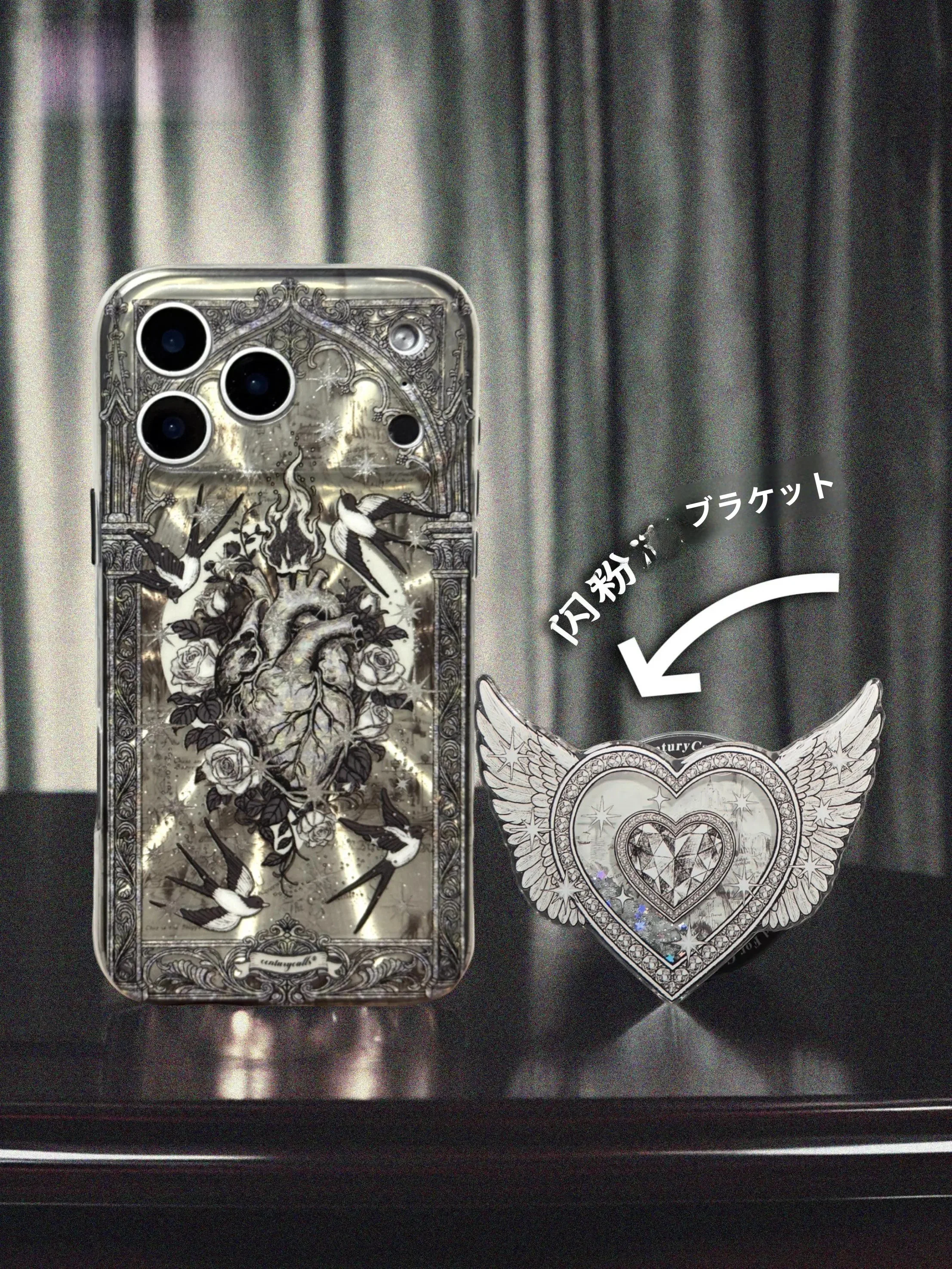 アートデザイン 磁気吸着式スマホスタンド【流砂・星空モチーフ・伸縮可能】の実用性と使用シーン
