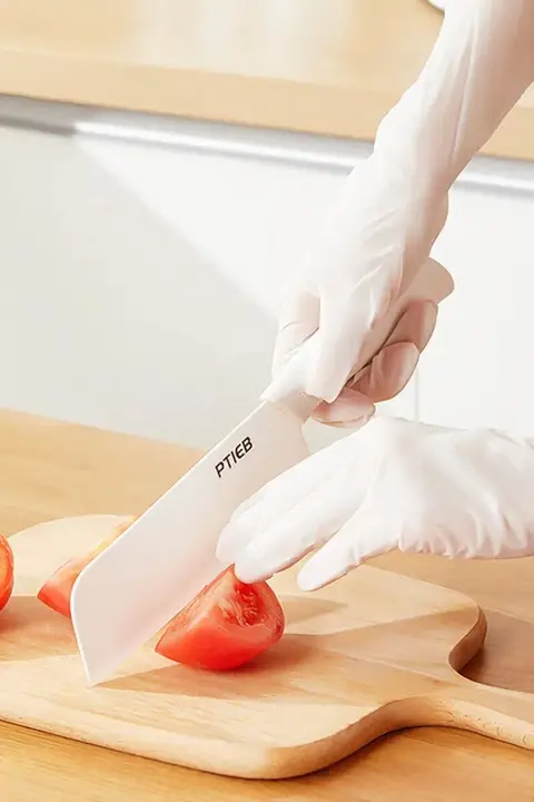 使い捨て丁腈ゴム手袋【キッチン用・耐久性アップ・食品用】