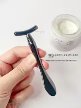 金属製T字型しわ用アイクリームマッサージ棒【リフトアップ・フェイスマッサージ・クリーム用スプーン】