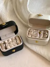 ミニジュエリーボックス【アクセサリー収納・防酸化・持ち運び便利】