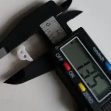 白色小鳥型シェルボタン【デザインボタン・手作り用】